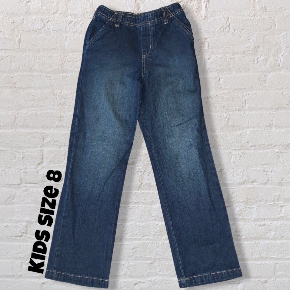 Kids Blue Soft & Comfy Cotton Jeans